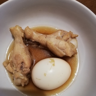 鶏肉と卵の煮物